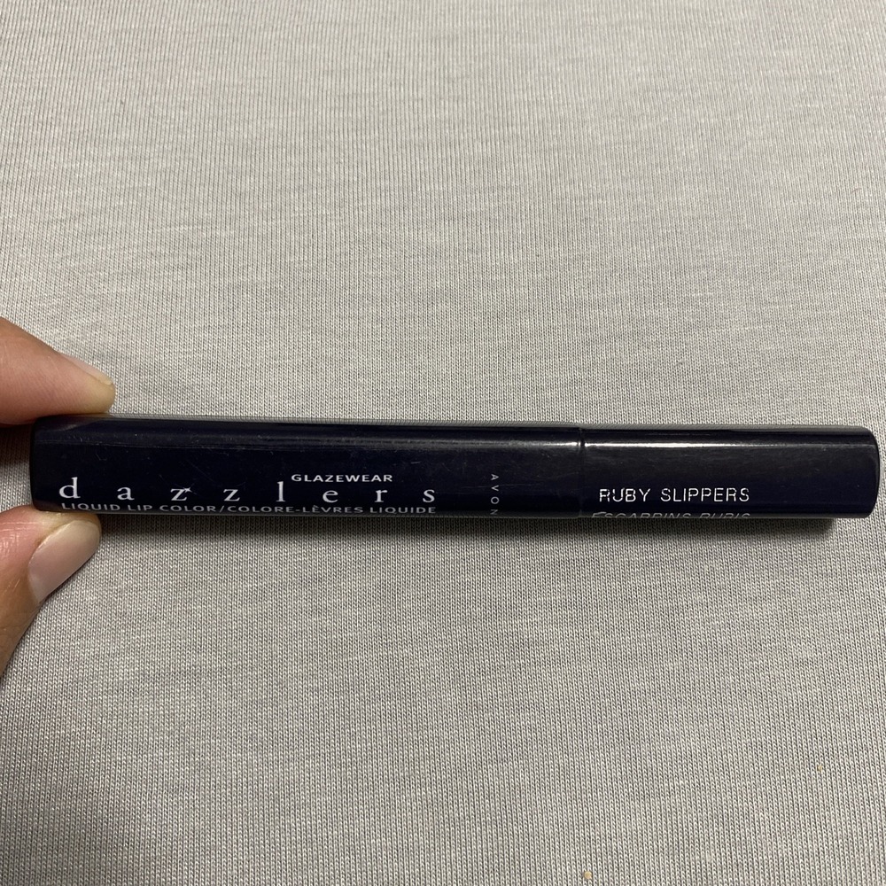 Avon Glazewear Dazzlers RUBY SLIPPERS Liquid Lip Color New